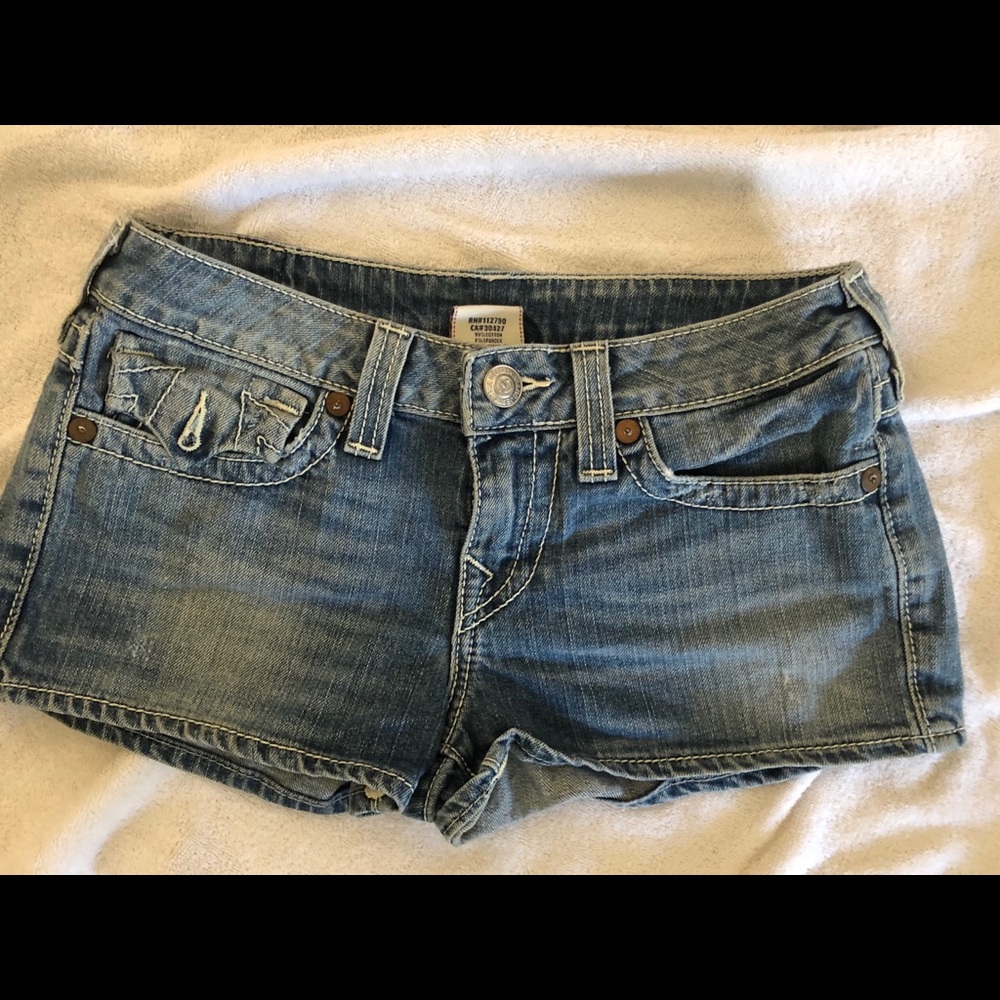 Authentic True Religion denim shorts